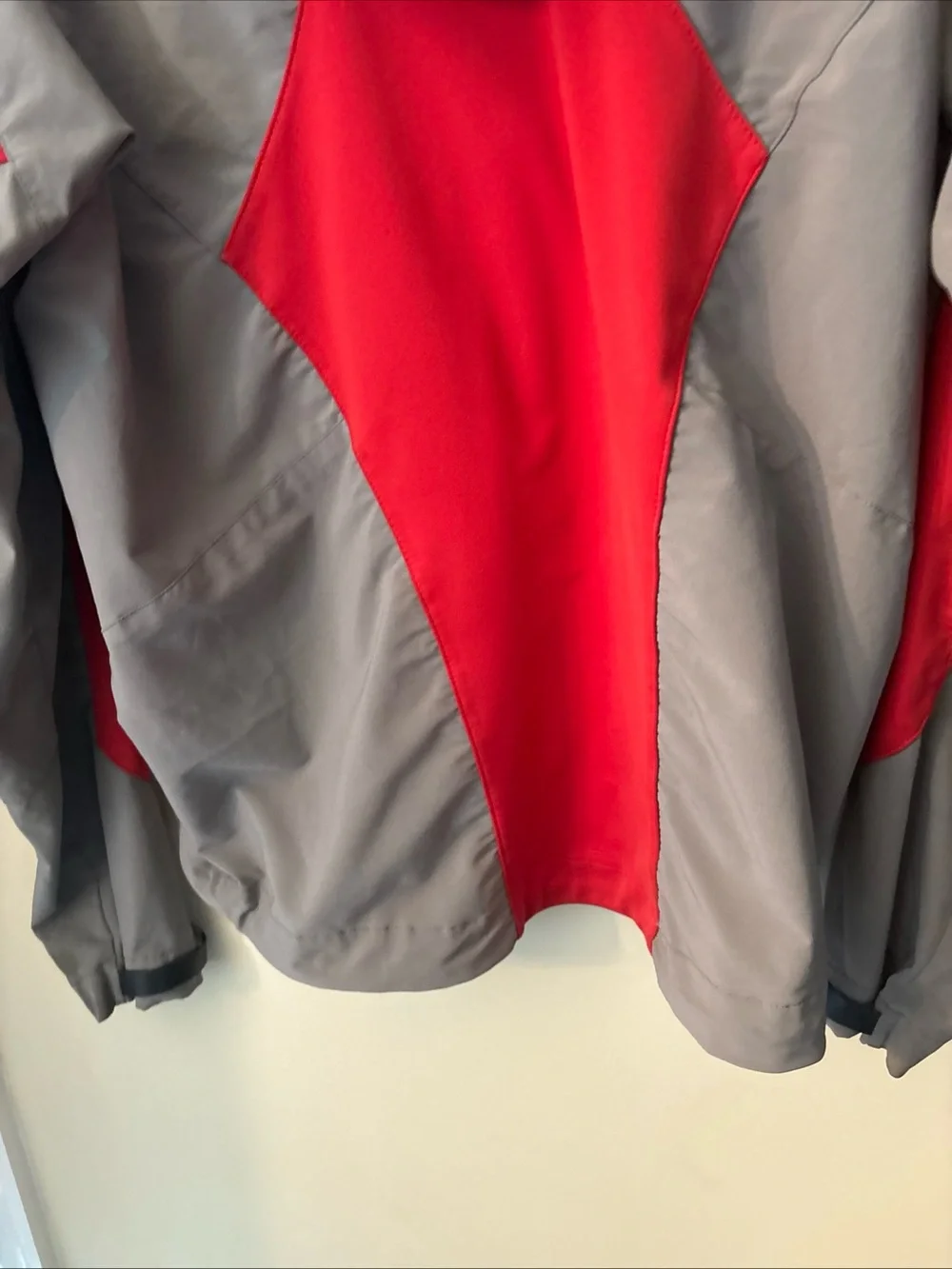 The North Face Kids Red & Gray Hooded Softshell Jacket
